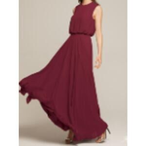 BRIDESMAID AW SZ 14 1X Jasper red Angus bridesmaid formal party dress NEW  b47